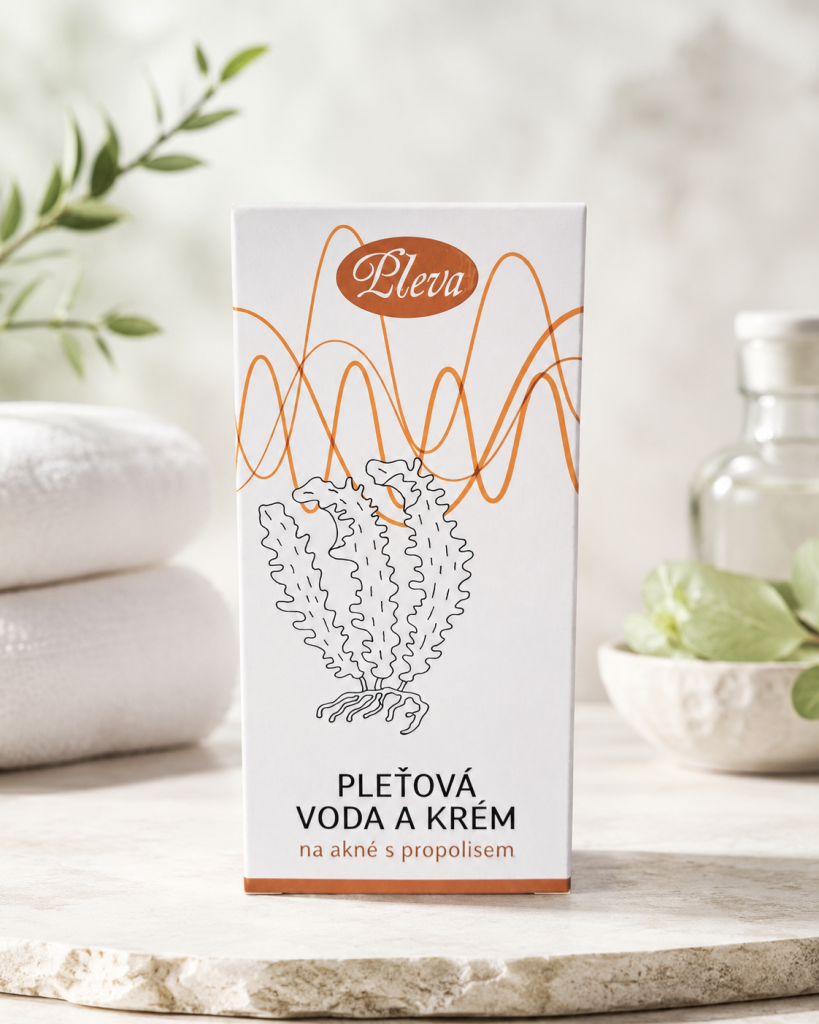 Pleťový krém a voda na akné 100+50g