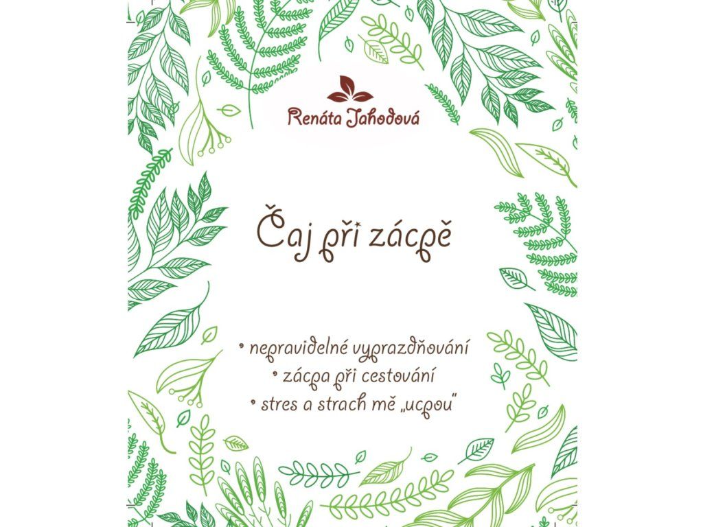 Čaj při zácpě – bylinný čaj pro podporu trávení