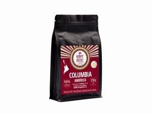 Columbia Kávy pitel - výběrová zrnková káva (250g)