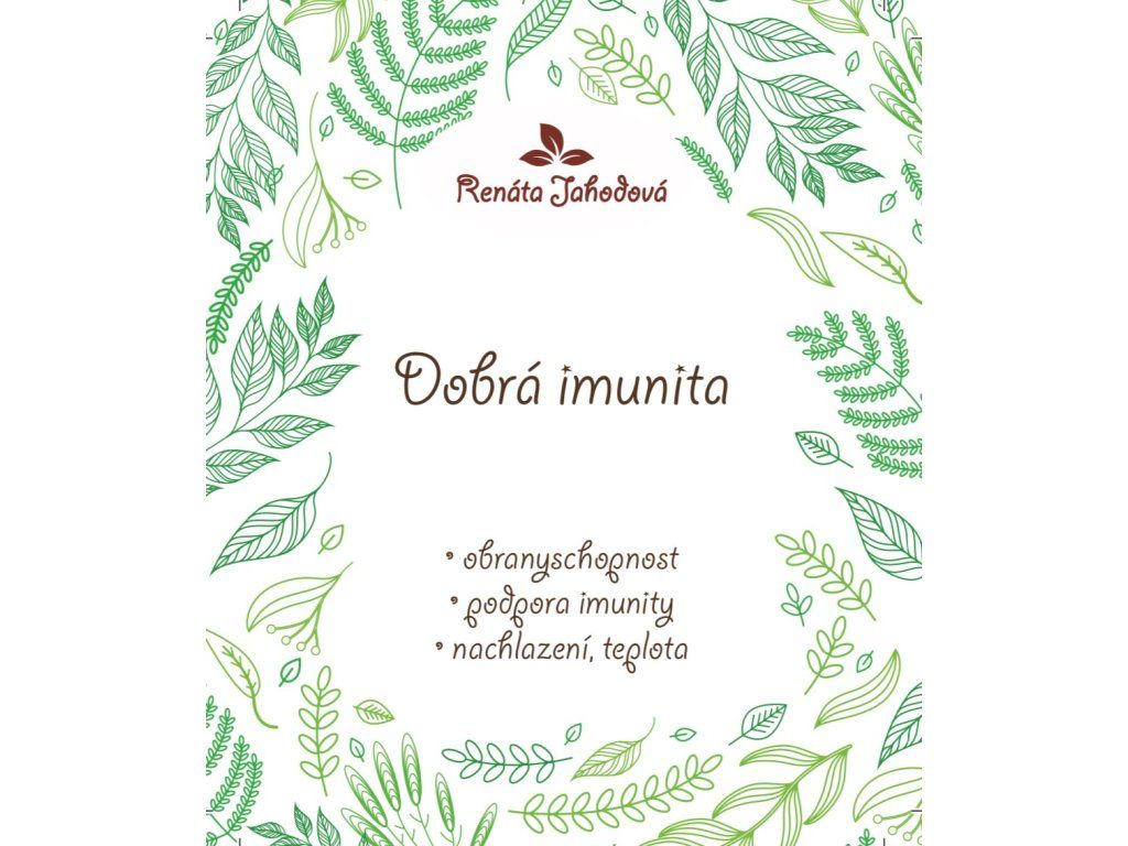 Dobrá imunita – bylinný čaj na podporu imunity – 10 g