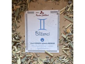Bylinný čaj Blíženci – směs bylin podle znamení zvěrokruhu