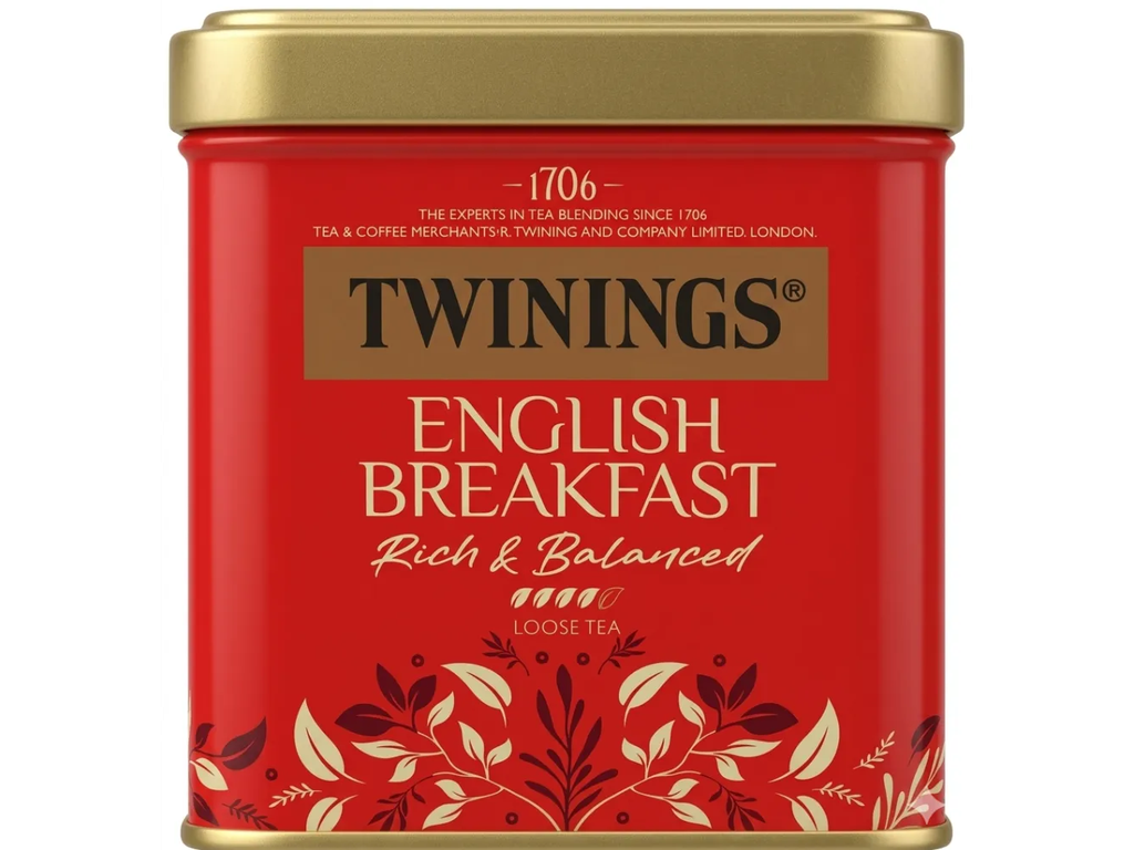 Twinings English Breakfast Tea 100g plech
