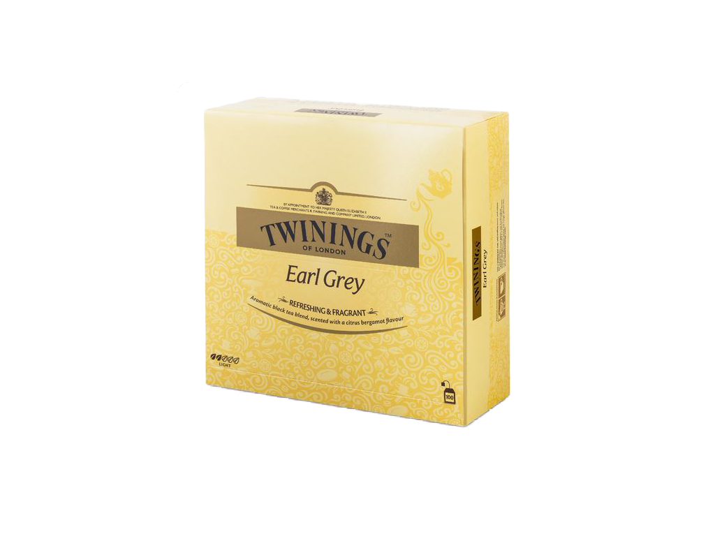 Twinings Earl Grey 100 x 2g porcovaný