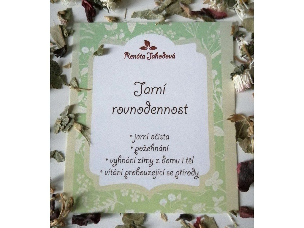 Jarní rovnodennost – rituální bylinná směs