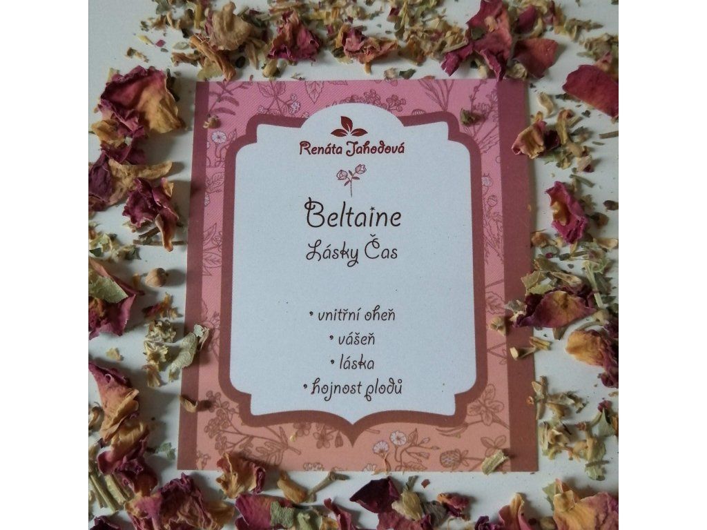 Beltaine – rituální bylinná směs pro očistu, oheň a lásku – 10 g