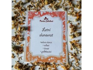 Letní slunovrat – bylinný čaj z měsíčku, bezu a heřmánku