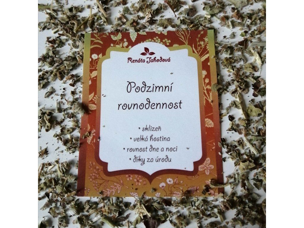 Podzimní rovnodennost – rituální bylinná směs