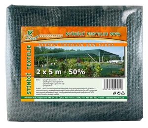 Stínící tkanina 2x5m 50%