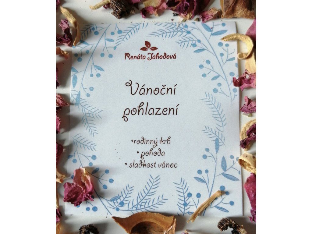 Vánoční pohlazení – vánoční bylinný čaj – 50 g