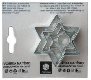 Vykrajovačka - sada hvězdičky č.512