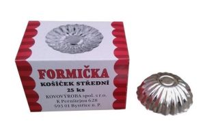 Formička Košíček střední 4,5cm