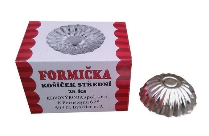 Formička Košíček střední 4,5cm