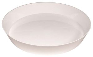 Miska pod květináč 14cm bílá