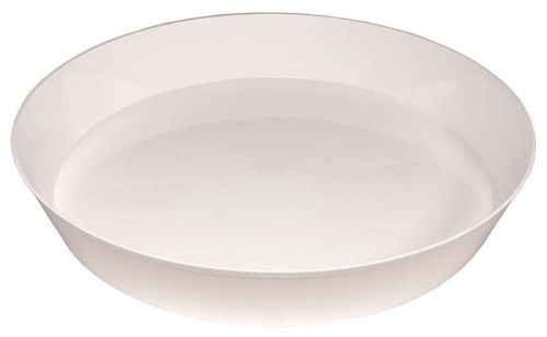 Miska pod květináč 20cm bílá