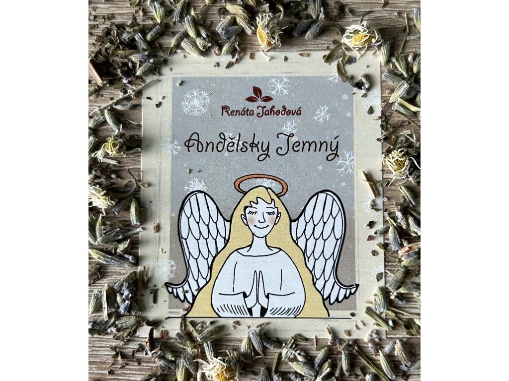 Andělsky jemný – bylinný čaj z levandule, meduňky a sedmikrásky – 50 g