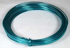 Vázací drátek 2mm - tyrkys