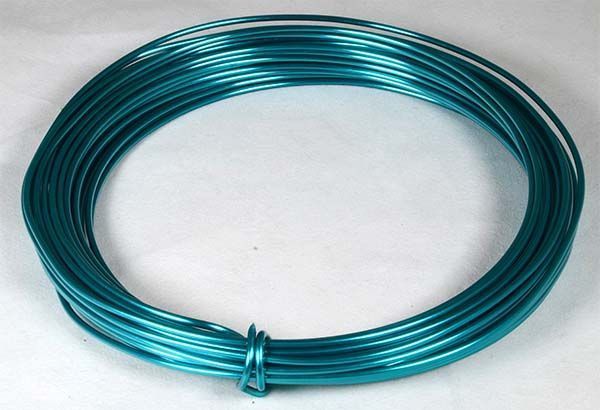 Vázací drátek 2mm - tyrkys