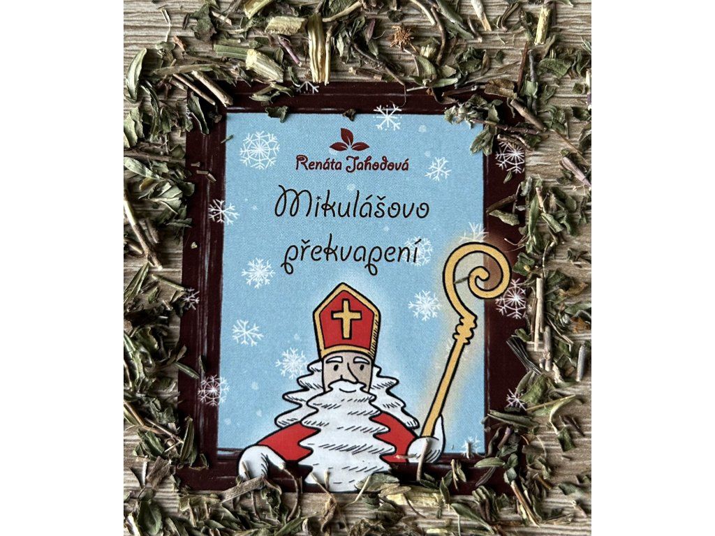 Mikulášovo překvapení – zimní bylinný čaj s mateřídouškou – 10 g