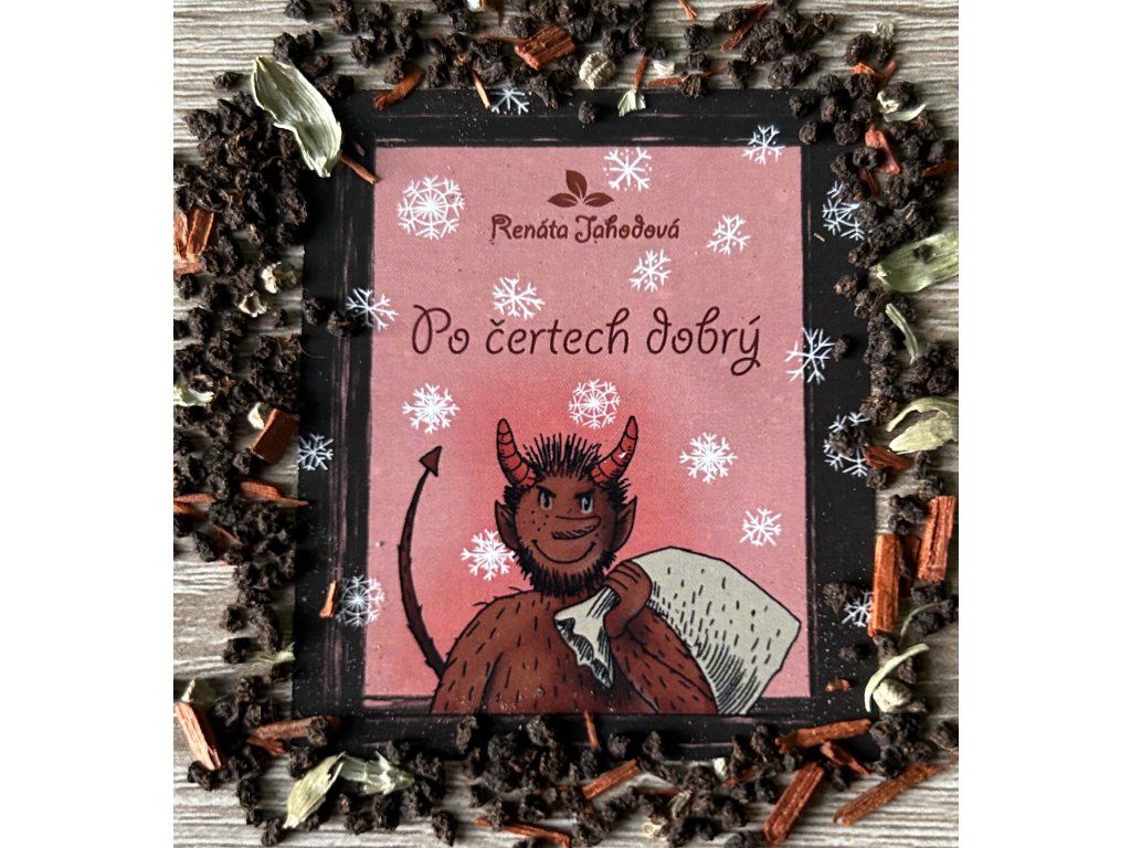 Po čertech dobrý – kořeněný černý čaj Assam – 10 g