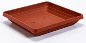 Miska LOTOS 20x20cm - terakota