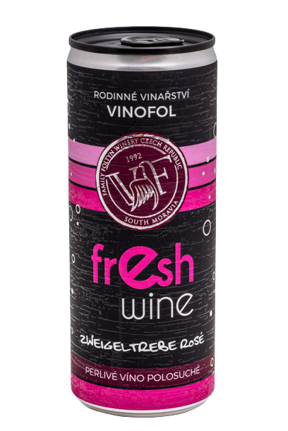 Zweigeltrebe ROSÉ - FRESH WINE plechovka 2024