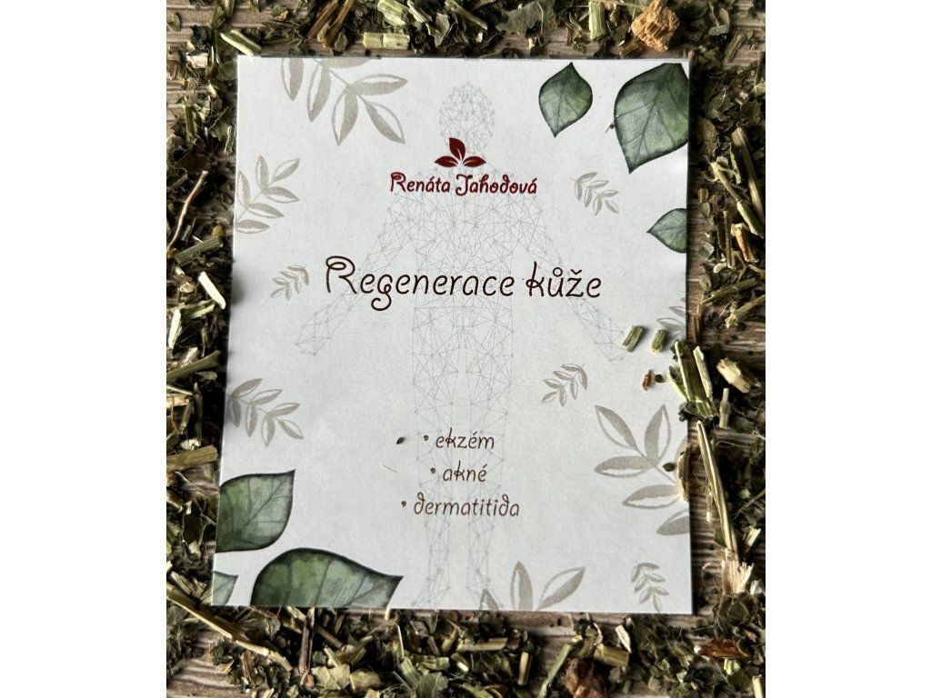 Regenerace kůže – bylinný čaj na pleť