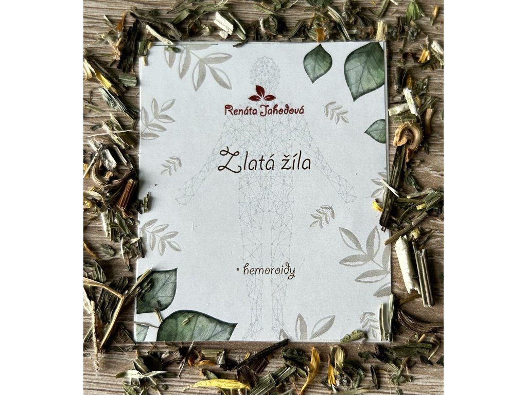 Zlatá žíla – bylinný čaj na hemoroidy