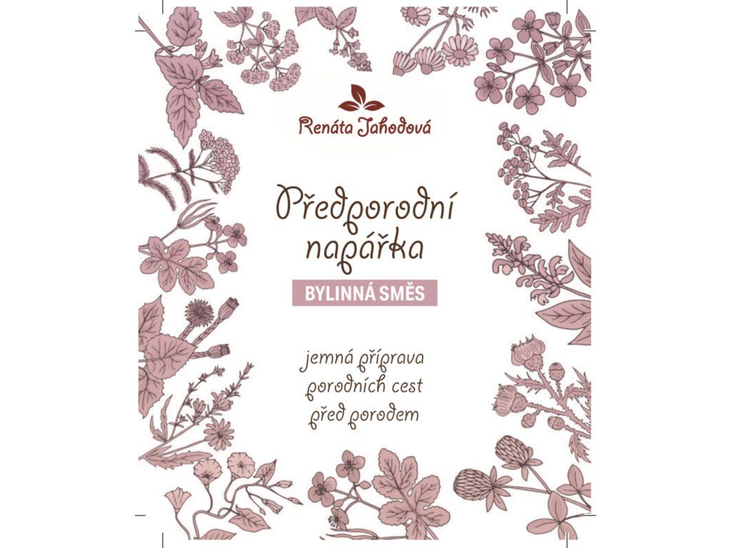 Předporodní napářka – bylinná směs před porodem – 100 g