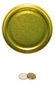 Zlaté zavařovací víčko TWIST 66mm