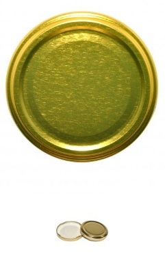 Zlaté zavařovací víčko TWIST 66mm