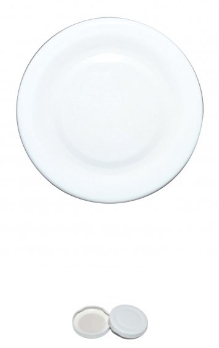 Bílé zavařovací víčko TWIST 53 mm