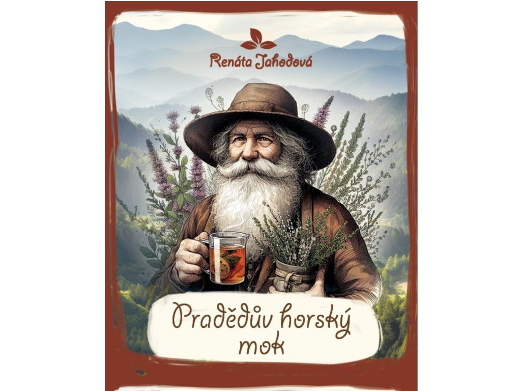 Pradědův horský mok – bylinný čaj do hor