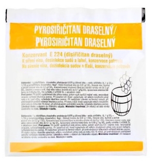 Pyrosiřičitan draselný 10 g