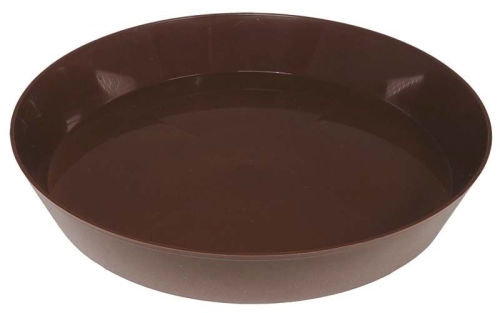 Miska pod květináč 18cm hnědá