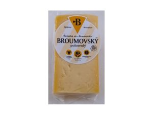 Řemeslný broumovský polotvrdý sýr 6 měsíční