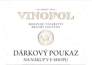 Dárkový poukaz VINOFOL 5000 Kč