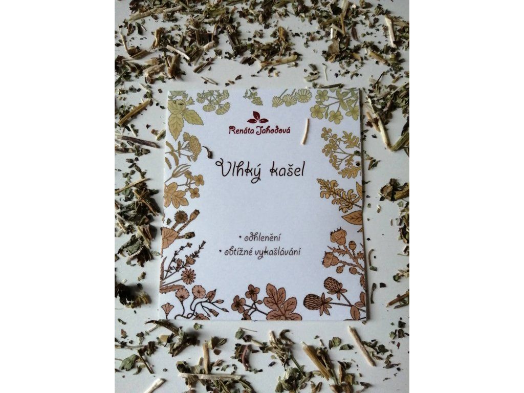 Vlhký kašel – bylinný čaj na zahlenění