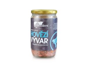 Hovězí vývar s masem a zeleninou 700 ml