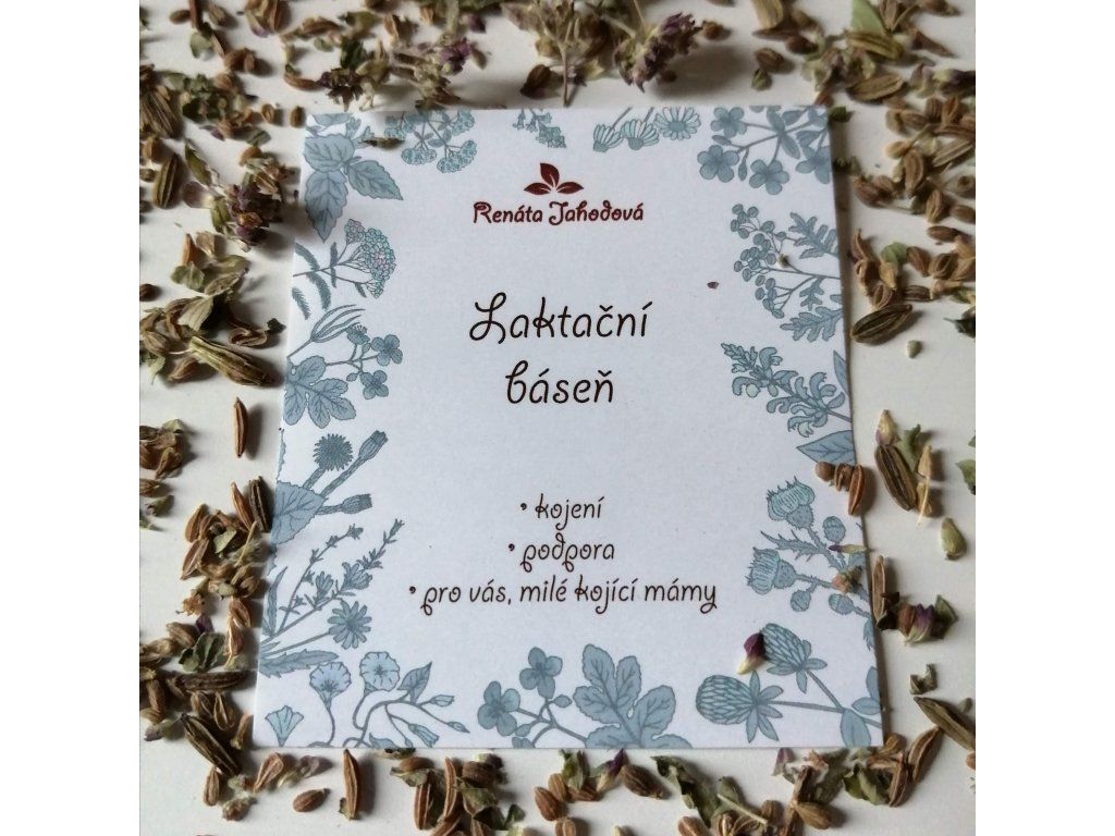 Laktační báseň – bylinný čaj pro kojící maminky – 250 g