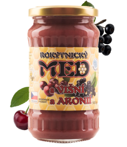 Rokytnický med s višní a aronií 500 g