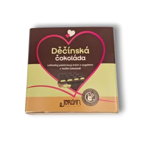 Děčínská čokoláda - mléčná, 100g – valentýnská edice