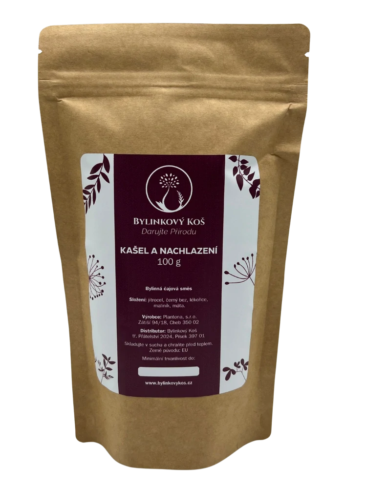 Bylinný čaj na nachlazení – Kašel a nachlazení 100 g — Bylinkový Koš