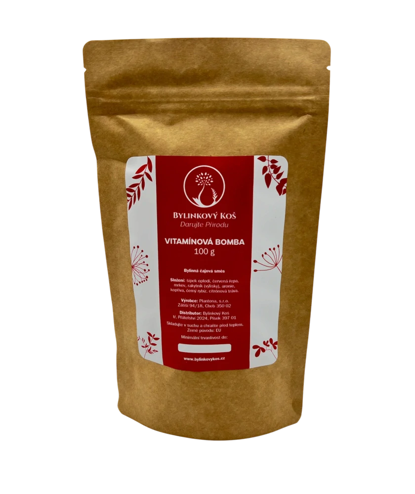 Bylinný čaj pro podporu vitality – Vitamínová bomba 100 g
