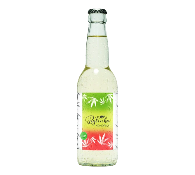 Konopná limonáda 330 ml — Bylinkový Koš