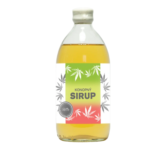 Konopný sirup 500 ml