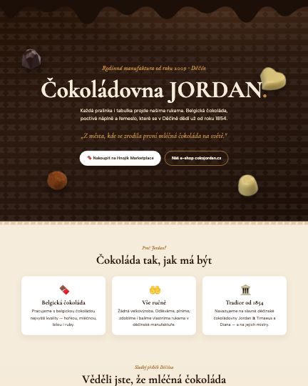 Čokoládovna Jordan Děčín